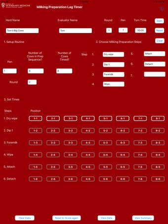 Image 1 for Milking Prep Lag Timer
