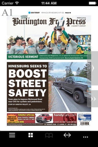 Image 0 for The Burlington Free Press…