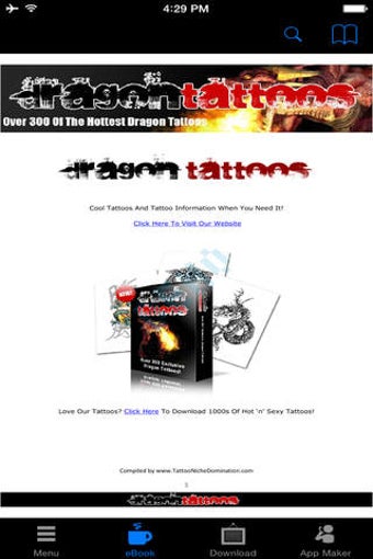 Image 0 for Dragon Tattoos:Over 300 o…