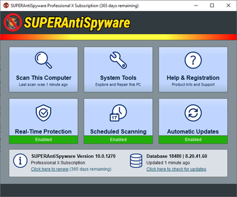 Image 1 for SuperAntiSpyware Professi…