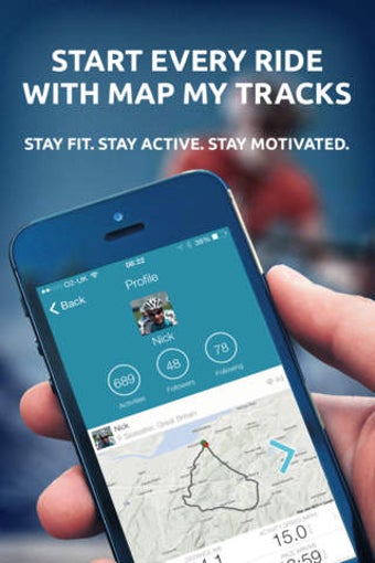 Image 0 for Map My Tracks Cycling Out…
