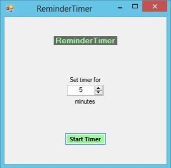 Image 1 for ReminderTimer
