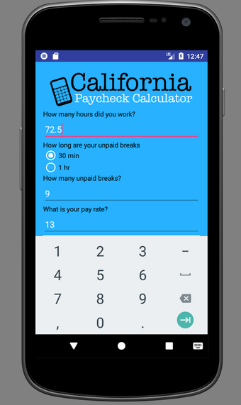 Image 1 for California Paycheck Calcu…