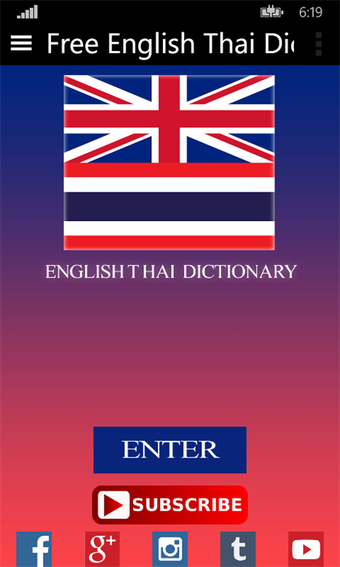 Image 1 for Free English Thai Diction…