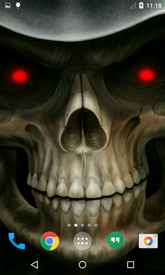 Image 1 for Skull 3D Live Wallpaper