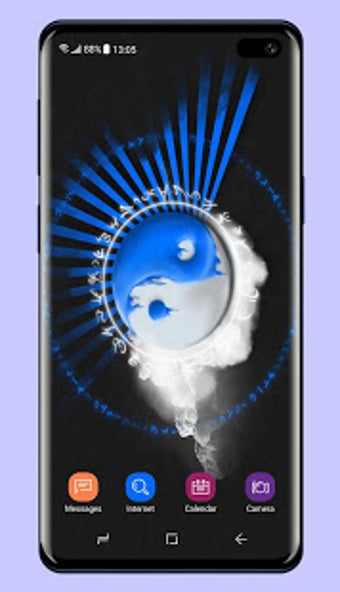 Imagen 1 para Yin Yang Wallpaper