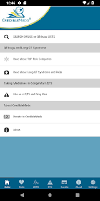 Imagen 2 para CredibleMeds Mobile