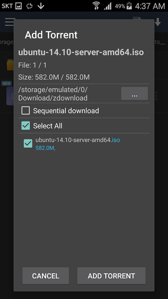 Imagen 1 para zetaTorrent - Torrent App