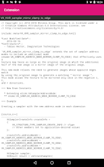 Imagen 3 para OpenGL ES Extensions - Th…