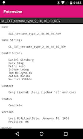 Imagen 1 para OpenGL ES Extensions - Th…