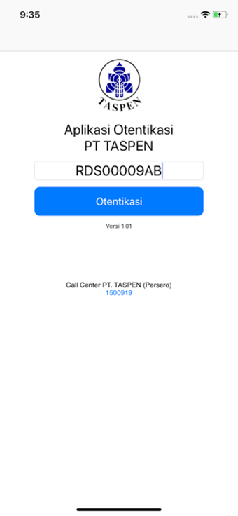 Image 2 for Taspen Otentikasi