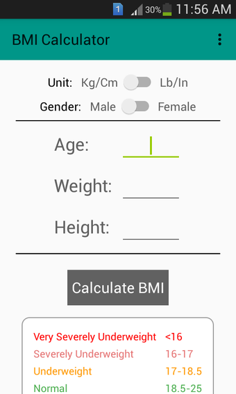 Image 2 for Smart BMI Calculator