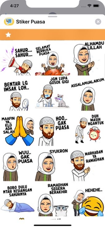 Image 2 for Stiker Puasa