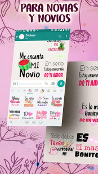 Imagen 1 para Stickers romanticos y fra…