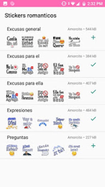 Imagen 0 para Stickers romanticos y fra…
