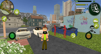 Imagen 0 para Ben Stickman Rope Hero Ga…