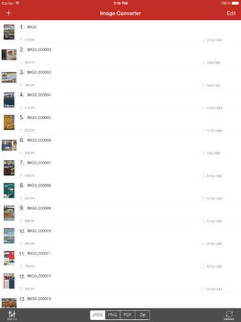 Imagen 0 para Image Converter for iPad