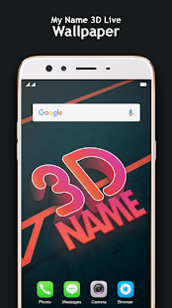 Image 0 for My Name 3D Live Wallpaper