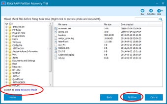 Image 1 for iData RAW Partition Recov…