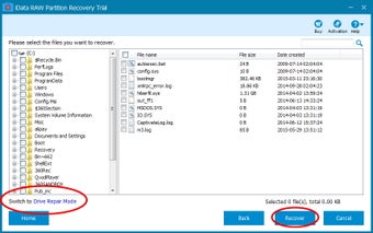 Image 0 for iData RAW Partition Recov…
