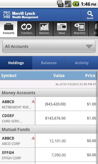 Image 0 for MyMerrill for Android