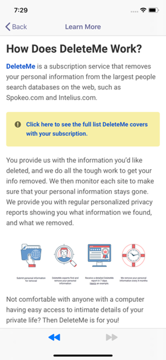 Image 3 for DeleteMe Privacy Protecti…