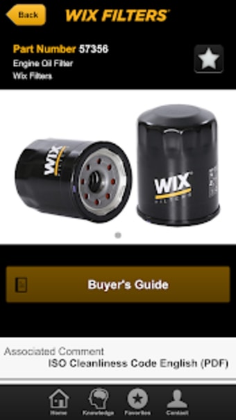 Image 1 for Wix Filters Mobile Catalo…