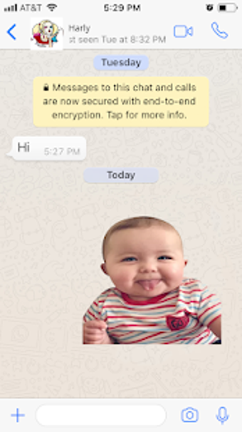 Imagen 2 para Funny Babies Stickers for…