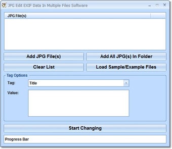 Imagen 0 para JPG Edit EXIF Data In Mul…