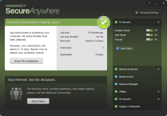 Image 0 for Webroot SecureAnywhere An…