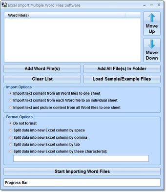 Image 0 for Excel Import Multiple Wor…