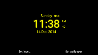 Image 2 for Digital Clock Live Wallpa…