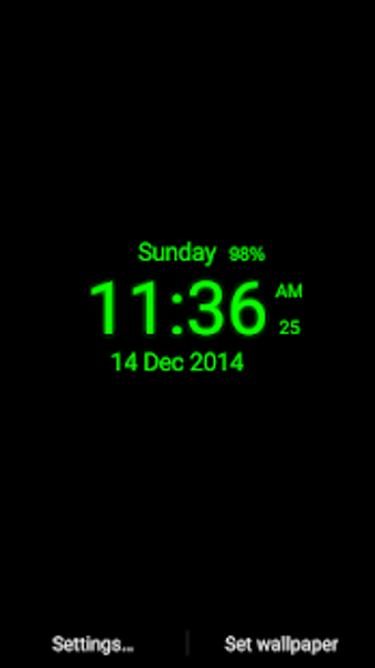 Image 1 for Digital Clock Live Wallpa…