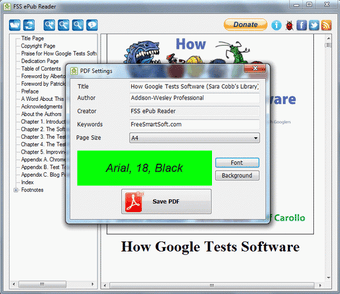 Image 1 for FSS ePub Reader
