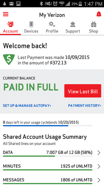 Image 0 for My Verizon