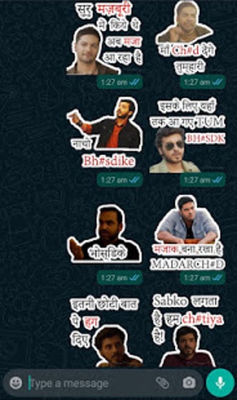 Image 3 for Web Series Stickers for W…