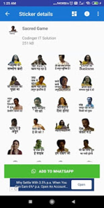 Image 2 for Web Series Stickers for W…