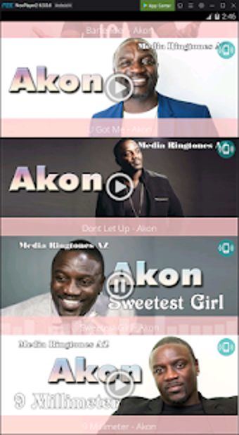 Imagen 1 para Akon Free Ringtones