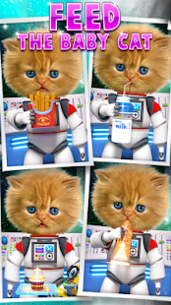 Image 1 for Talking baby cat in space