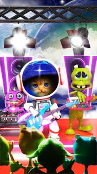 Image 3 for Talking baby cat in space