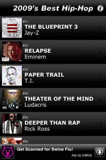 Image 0 for 2,009 Best Hip-Hop & Rap …