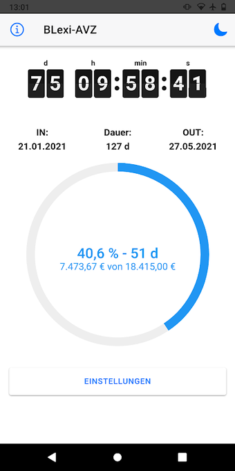 Image 0 for BLexi AVZ-/Einsatztage-Re…