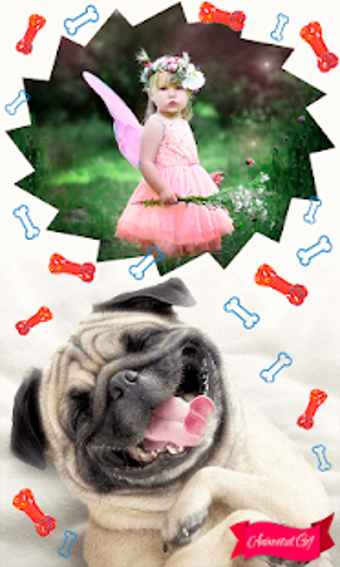 Image 1 for Puppy Dog GIF Photo Frame…