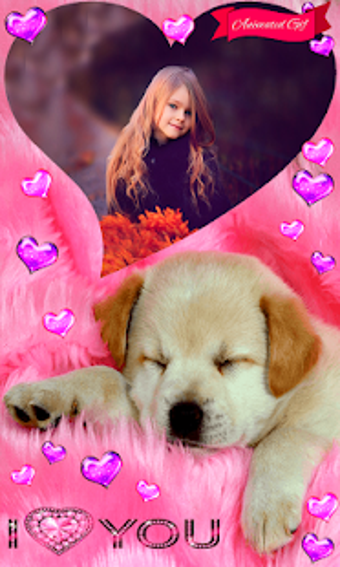 Image 3 for Puppy Dog GIF Photo Frame…