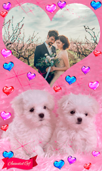 Image 0 for Puppy Dog GIF Photo Frame…