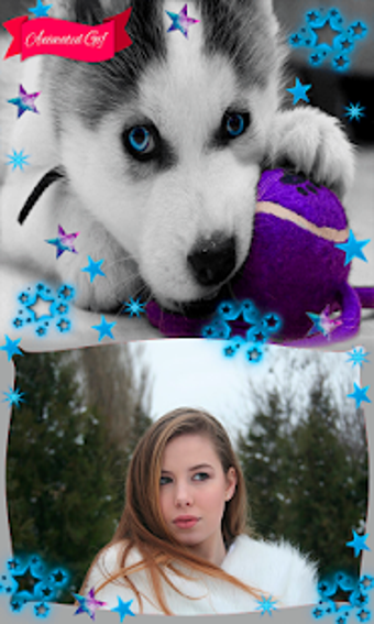 Image 2 for Puppy Dog GIF Photo Frame…