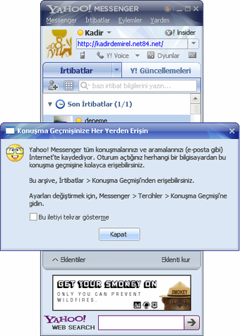 Image 0 for Yahoo Messenger Turkce Ya…