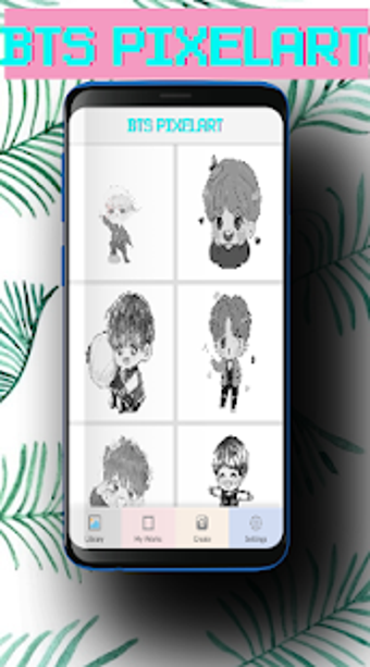 Image 1 for BTS Pixel Art - Number Co…