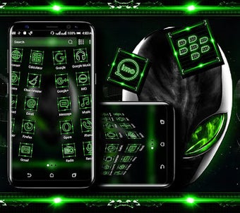 Image 2 for Alien Green Launcher Them…