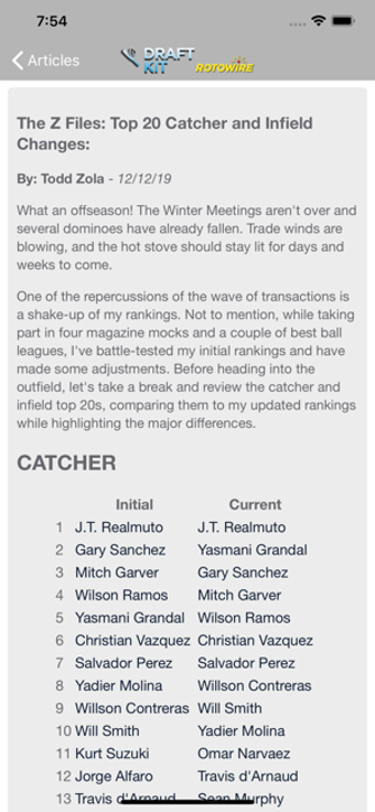 Image 2 for Fantasy Baseball Draft Ki…